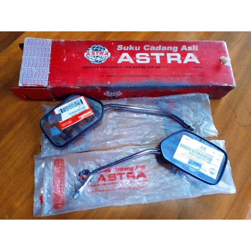 SPION KACA SPION HONDA WIN MUDA TUA WIN100 ORI ORIGINAL 88110-GF6-930 / 88120-GF6-930