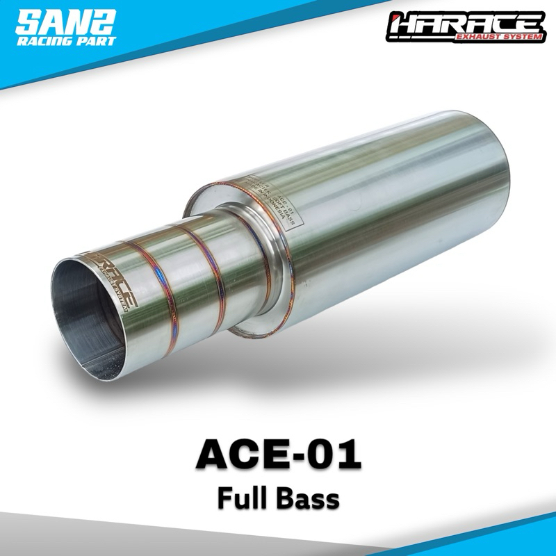 KNALPOT MOBIL HARACE EXHAUST TYPE ACE-01 SILINCER KENALPOT MOBIL RACING KENALPOT RACING MOBILKNALPOT