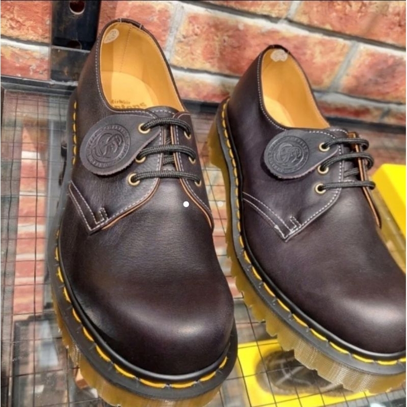 SALE DOCMART DR MARTENS 1461 CHARCOAL ENGLAND 36 - 45 NEW ORIGINAL