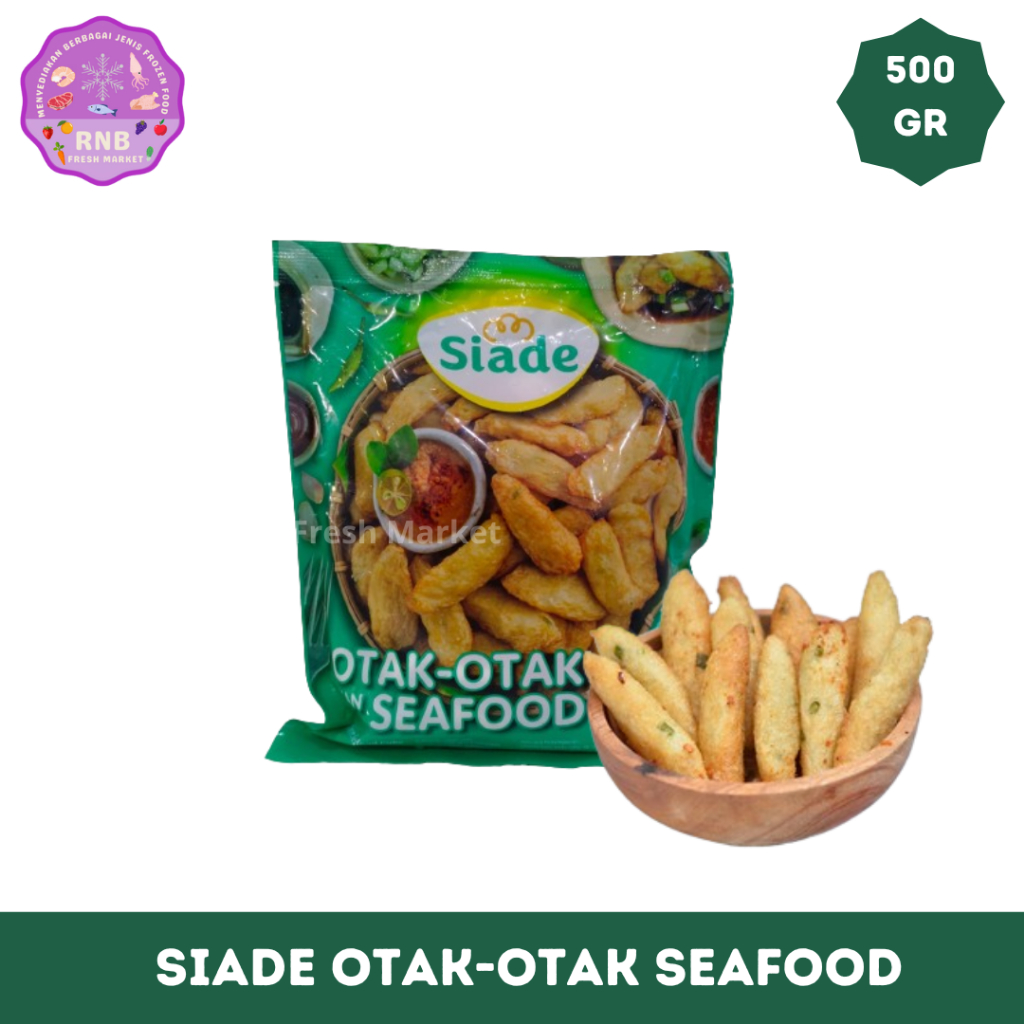 

Siade Otak-Otak Ikan Seafood Netto 500 Gram