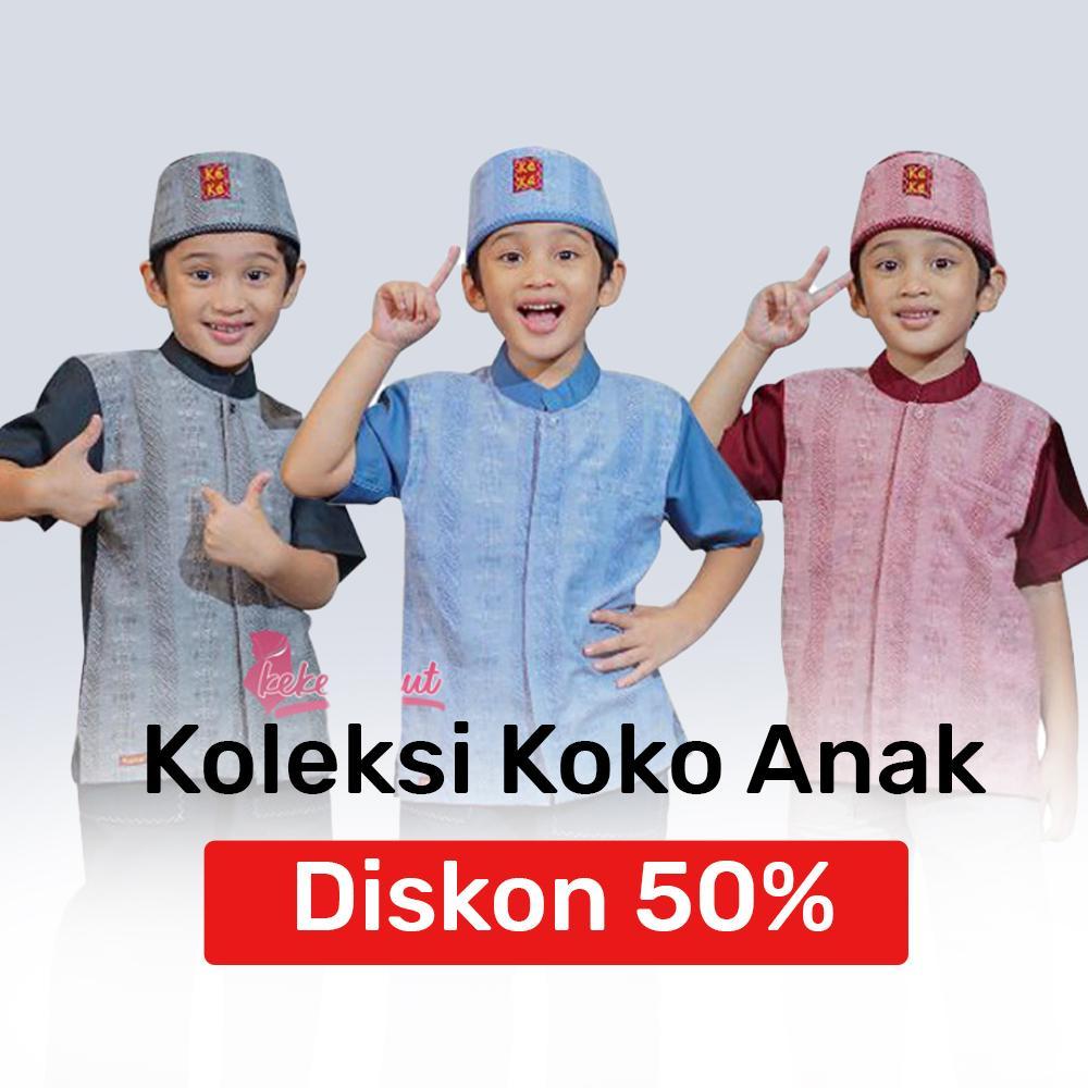 *APRIL* PROMO DISKON 50%  KOKO ANAK BY KEKE, NIBRAS