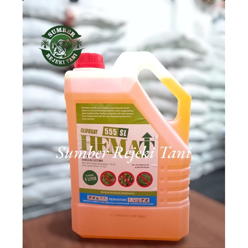 Herbisida Hemat 555 SL 5 liter