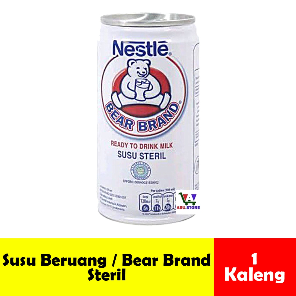 

Susu Steril Beruang / Bear Brand 1 Kaleng Rendah Kalori