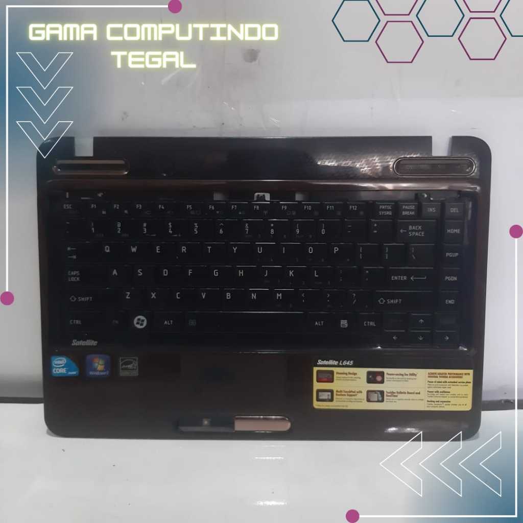 FRAME BAGIAN KEYBOARD LAPTOP TOSHIBA SATELITE L645