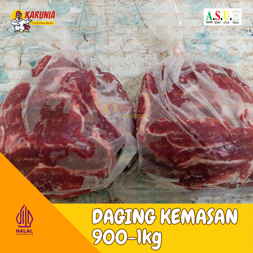 

Promo Daging uk 900 - 1000gr