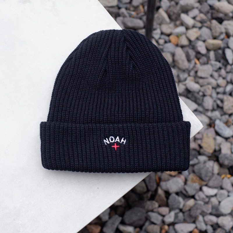 Noah Core Logo Beanie Black Men’s Original