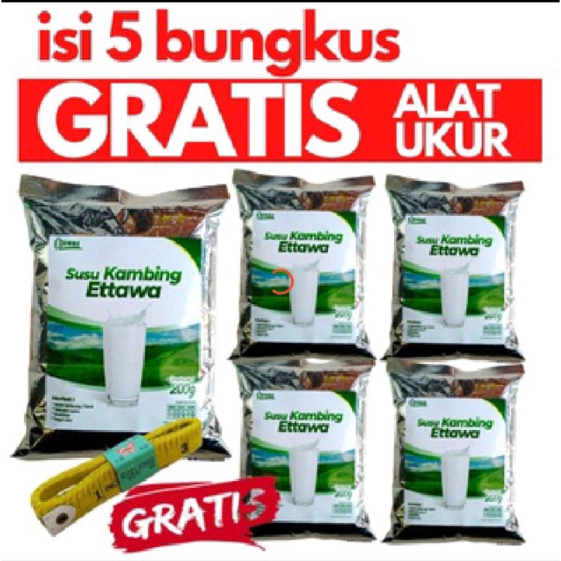 

Paket Susu etawa dapat 5pack