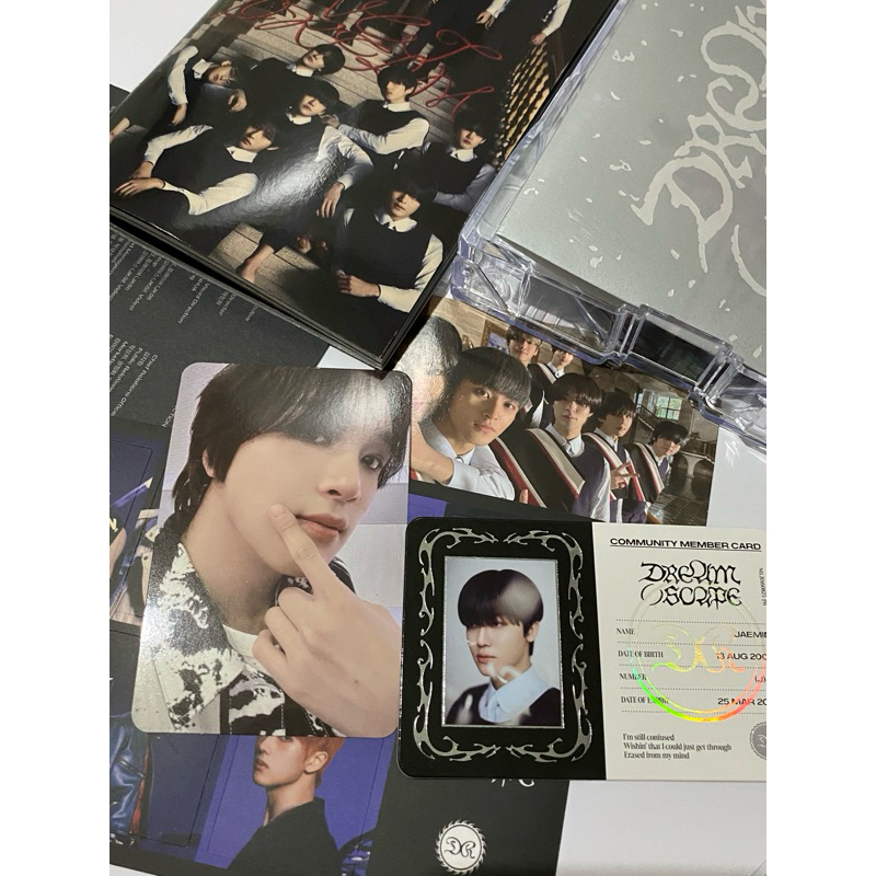 NCT DREAM ()SCAPE DREAMINI PC HAECHAN ID CARD JAEMIN