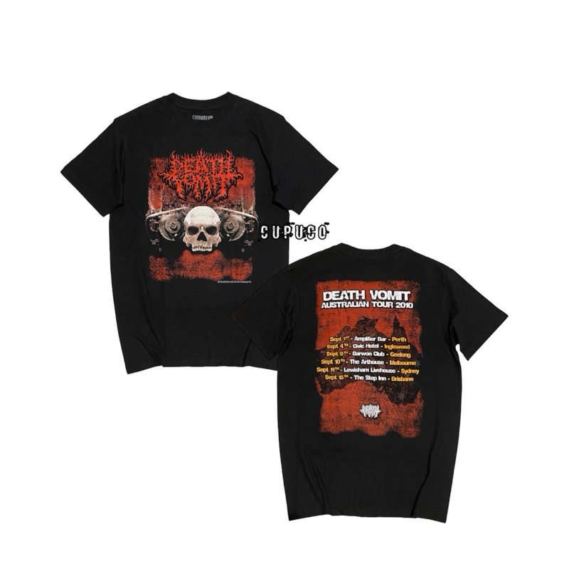 Kaos Death Vomit - Tour 2010 Australian Official Merchandise