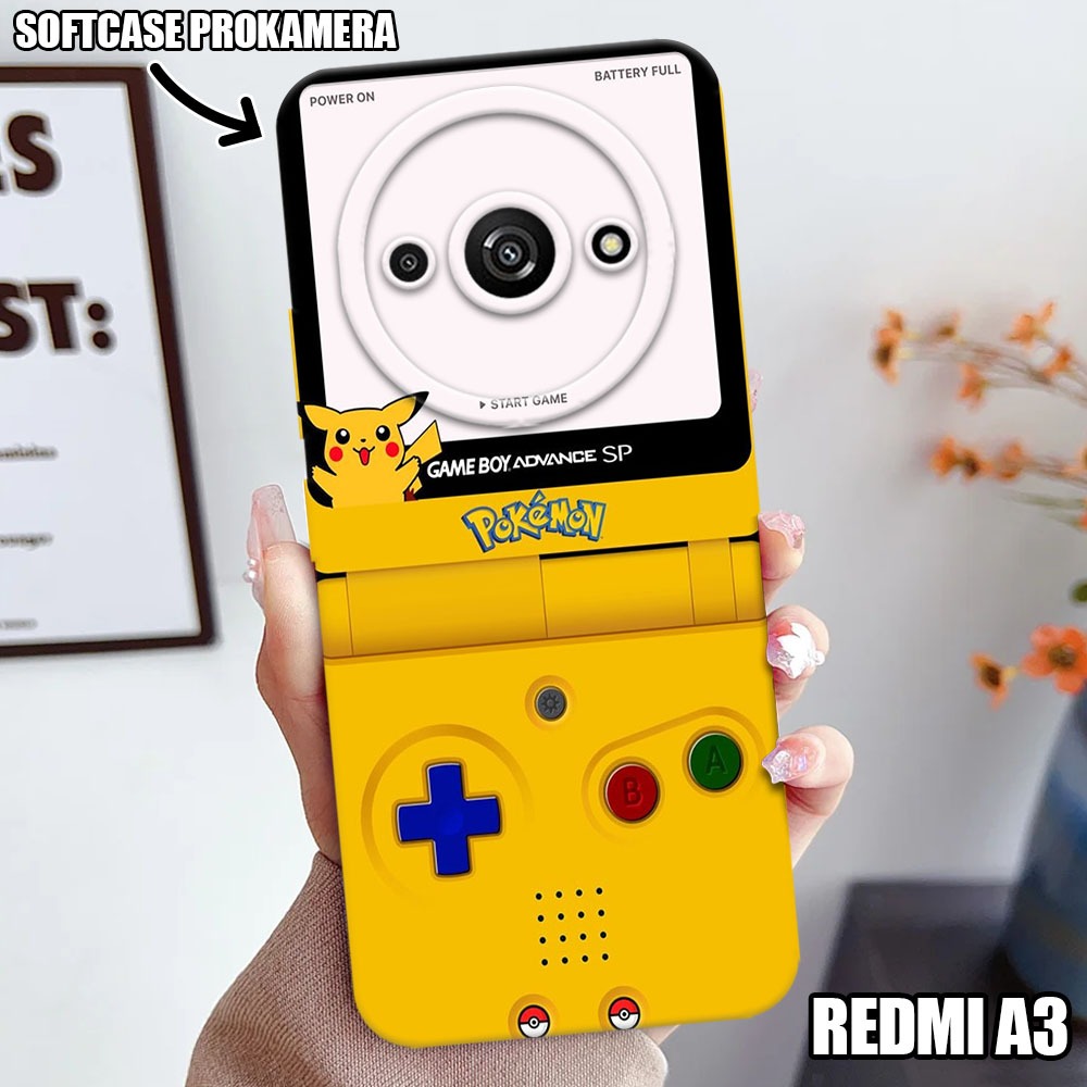 Silikon Untuk Xiaomi Redmi A3 2024 Terbaru Softcase Motif Gameboy (SK04) - DISIMURAH - Softcase Redm