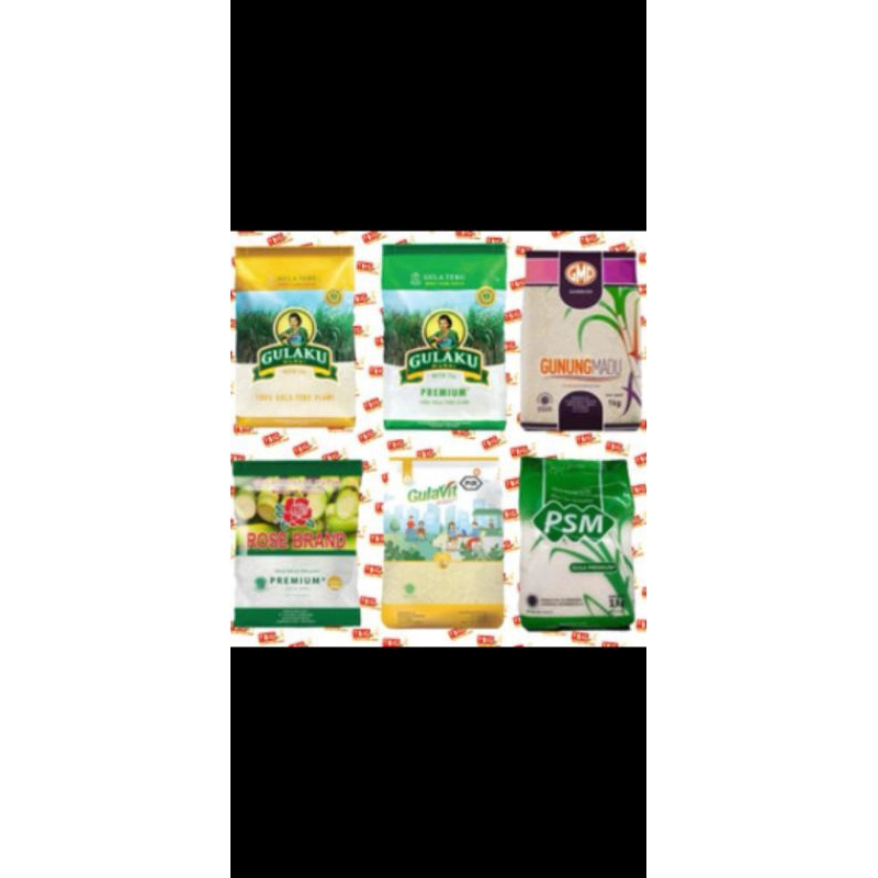 

Gula kemasan random isi 1 kg