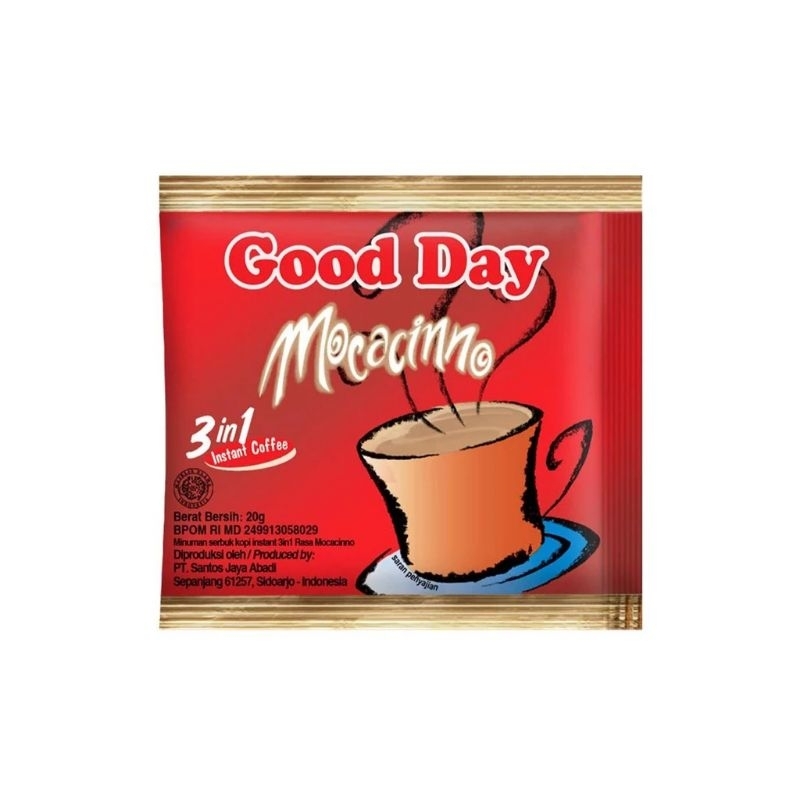 

GOOD DAY MOCACINNO 3IN1 20GR