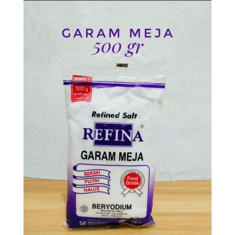 

Garam REFINA 500Gr