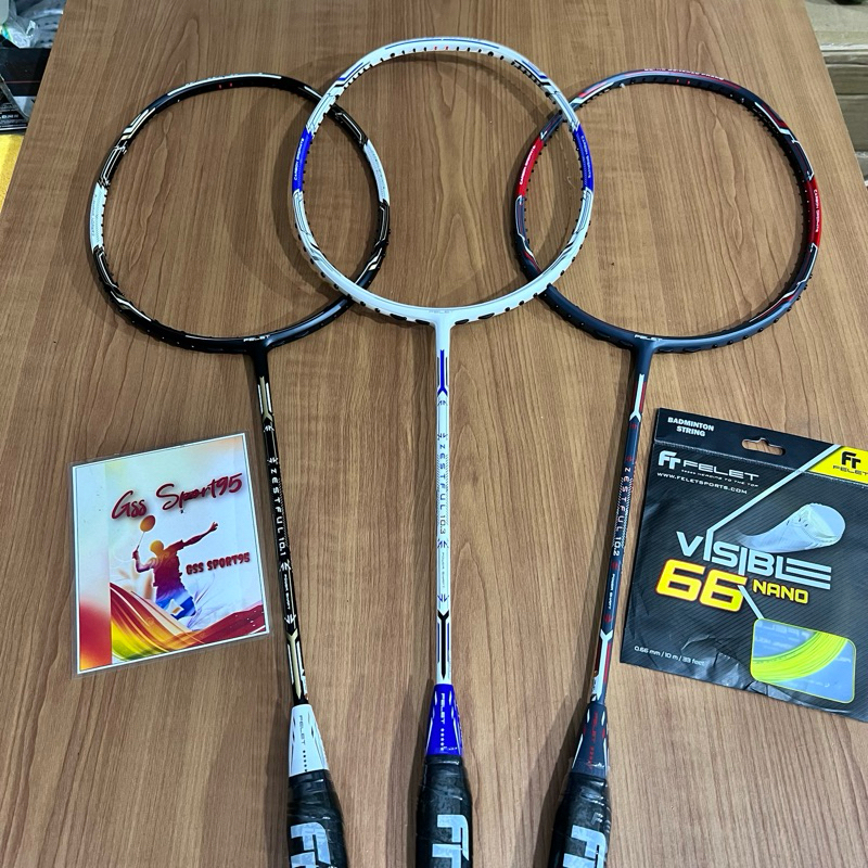 RAKET BADMINTON FELET ZESTFUL 10.1 - 10.3