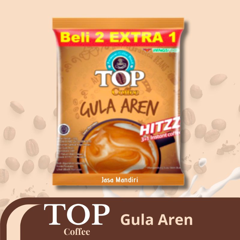 

Top Kopi Gula Aren Sachet 10 pcs x 22 gr (Beli 2 extra 1)