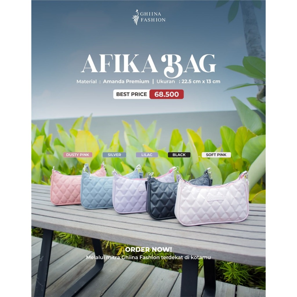 Ghiina fashion//Afika Bag_Tas slempang tas wanita tas murah tas jinjing