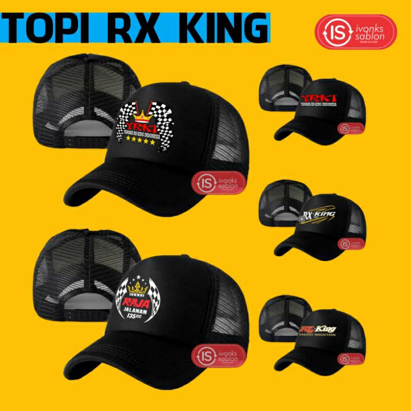 Topi Yamaha Rx King Yrki / Topi Rx King / Topi Trucker Pria/Wanita