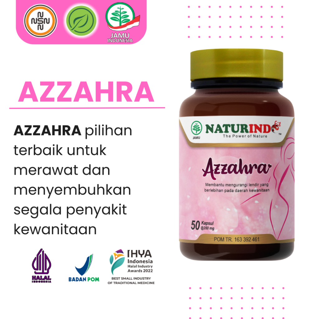 

AZZAHRA - Obat Herbal Alami Untuk Terapi Gangguan Khusus Kewanitaan
