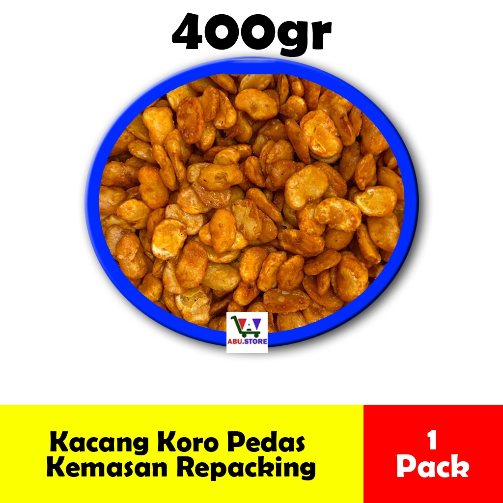 

Kacang Koro Broad Beans Dua Kelinci Pedas Repacking 400gr