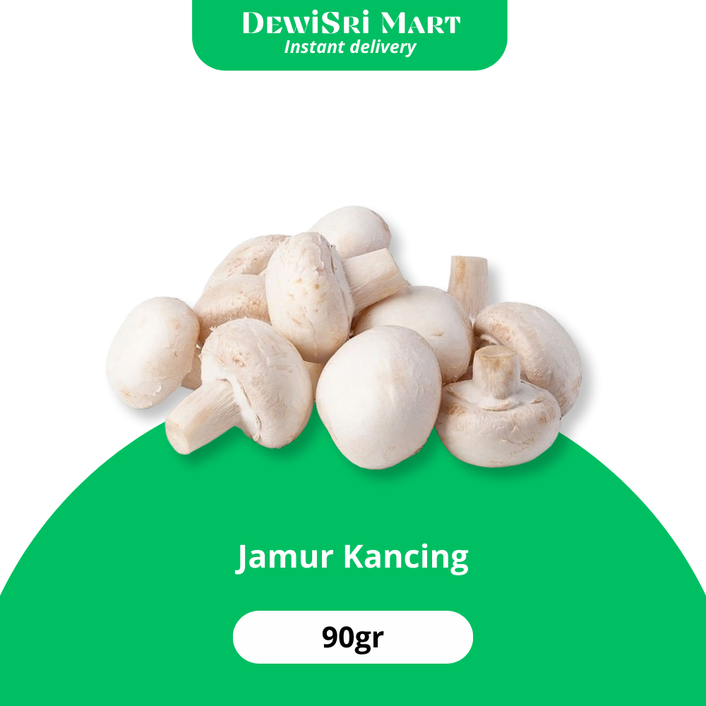 

Jamur bulat Kancing Fresh 90gr - KIRIM INSTANT