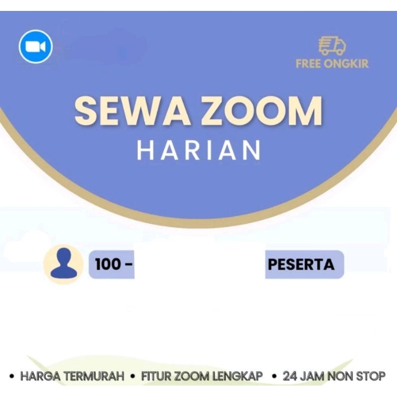 Sewa zoom Harian