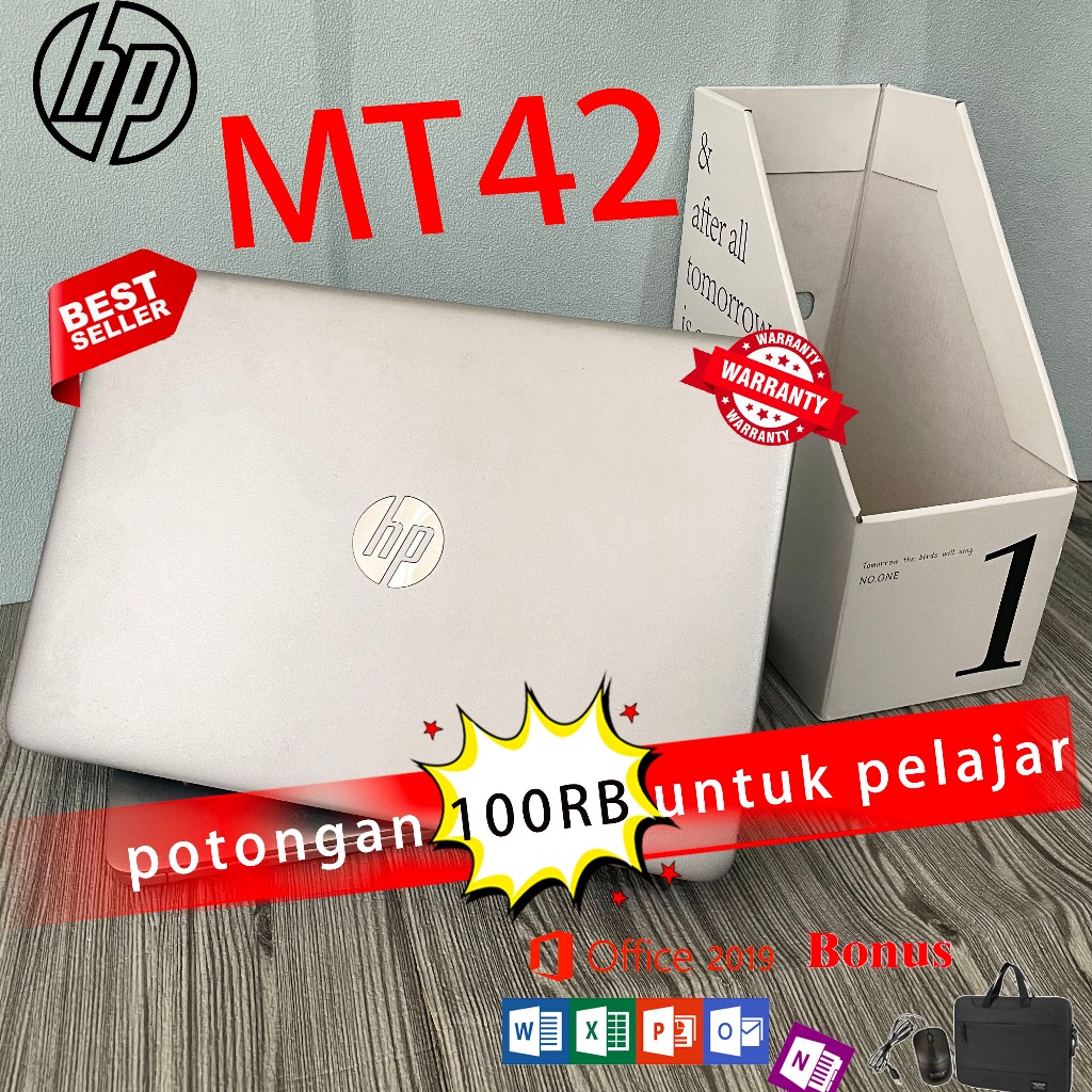 HP MT42 laptop AMD A8 PRO 4/8gb ram 128gb ssd IPS peningkatan mulus second berkualitas/Laptop bergar