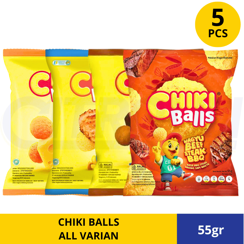 

ISI 5Pcs CHIKI BALL 55gr (ALL VARIAN)