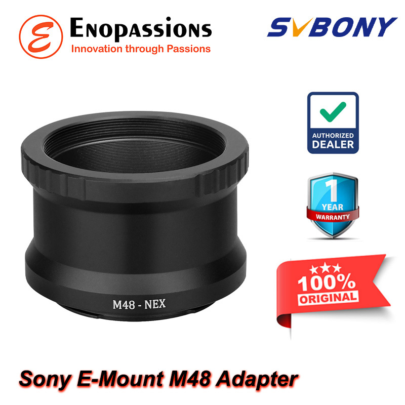 Svbony SV196 Adapter Sony NEX E-Mount Kamera T-Ring M48