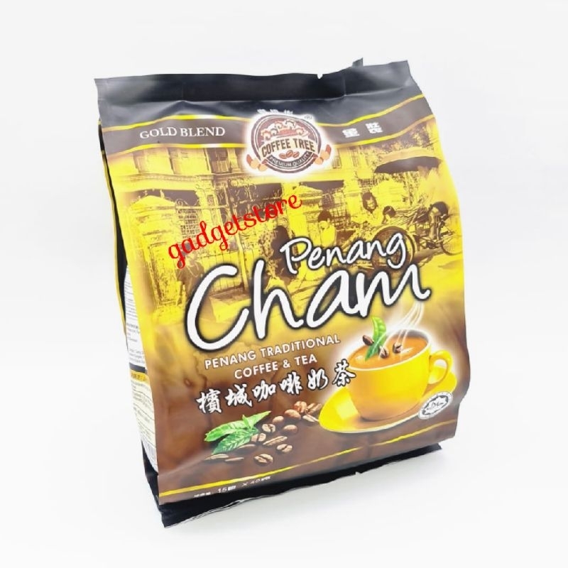 

Minuman Penang Cham Coffee & Tea isi 15 sachets
