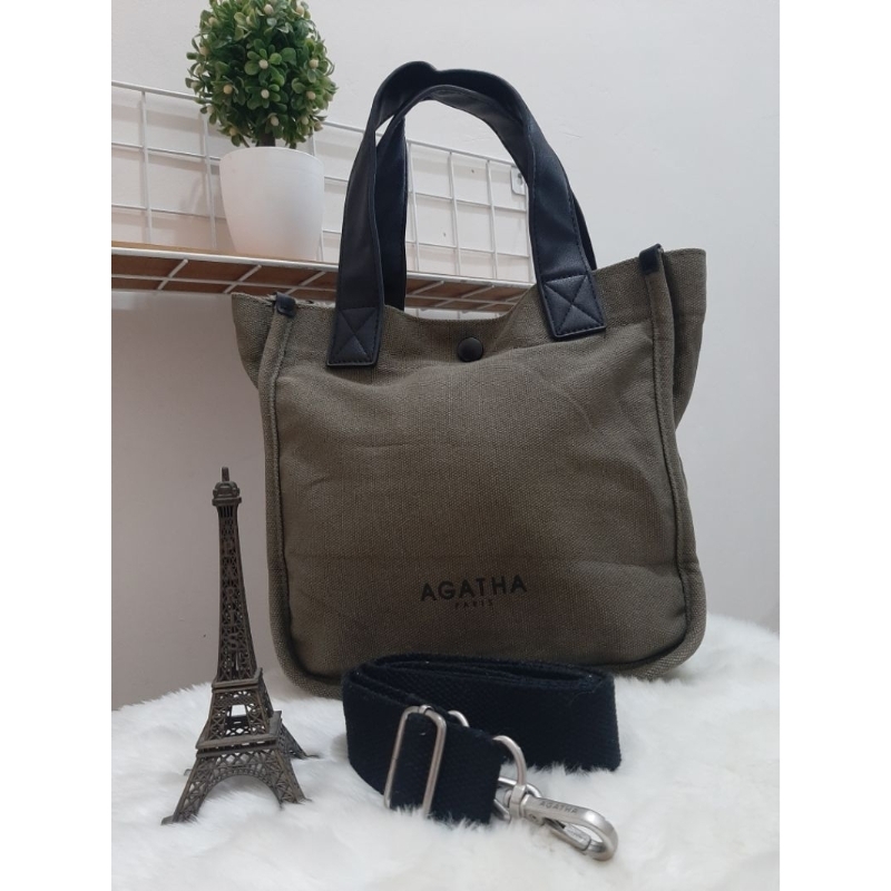 Preloved Sling Bag Agatha Kanvas