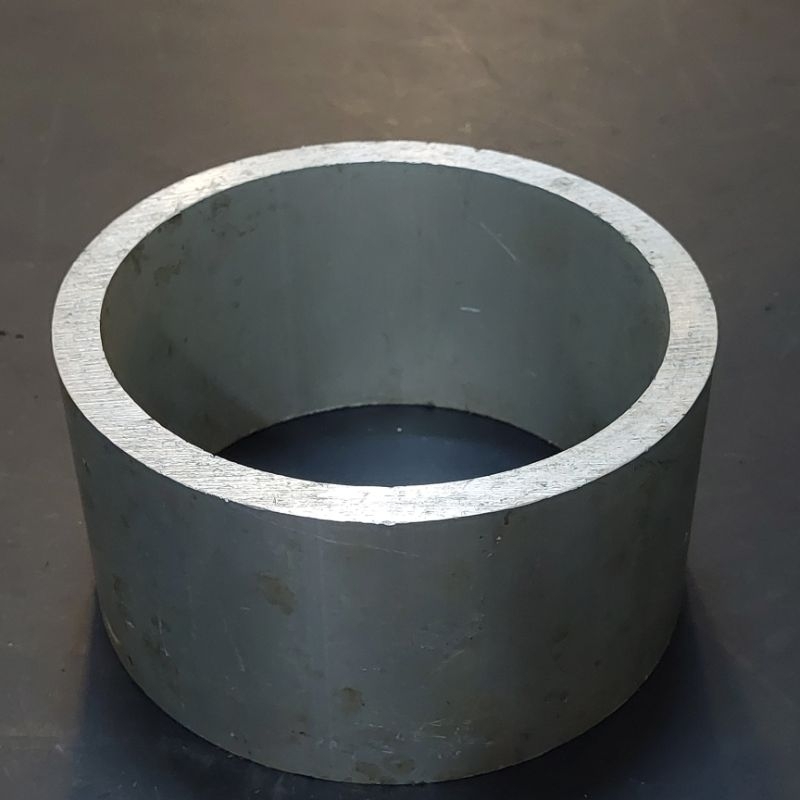 Pipa Alumunium / Aluminium 6063 OD 178 mm x ID 152.6 mm Tebal 12.7 mm Harga panjang per 10 cm • 15 c
