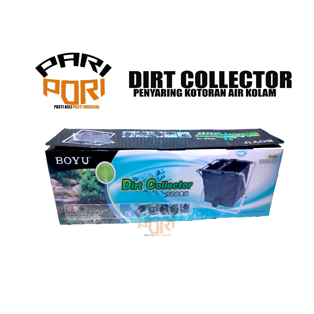 FILTER PENYARING KOTORAN AIR KOLAM DIRT COLLECTOR SARINGAN VACUM KOLAM