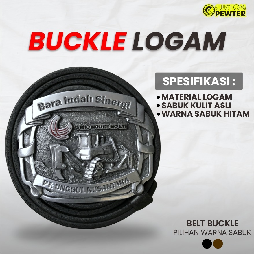 Jual Kepala Sabuk Custom | Gesper Custom | Buckle Sabuk Tambang Custom