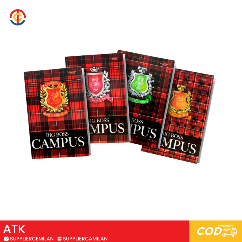 

(1 PAK ISI 10) Buku Tulis Big Boss CAMPUS 36 lembar [ATK Jember Murah]