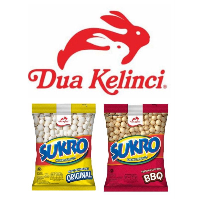 

Dua Kelinci Sukro Kacang Atom Original/BBQ 95