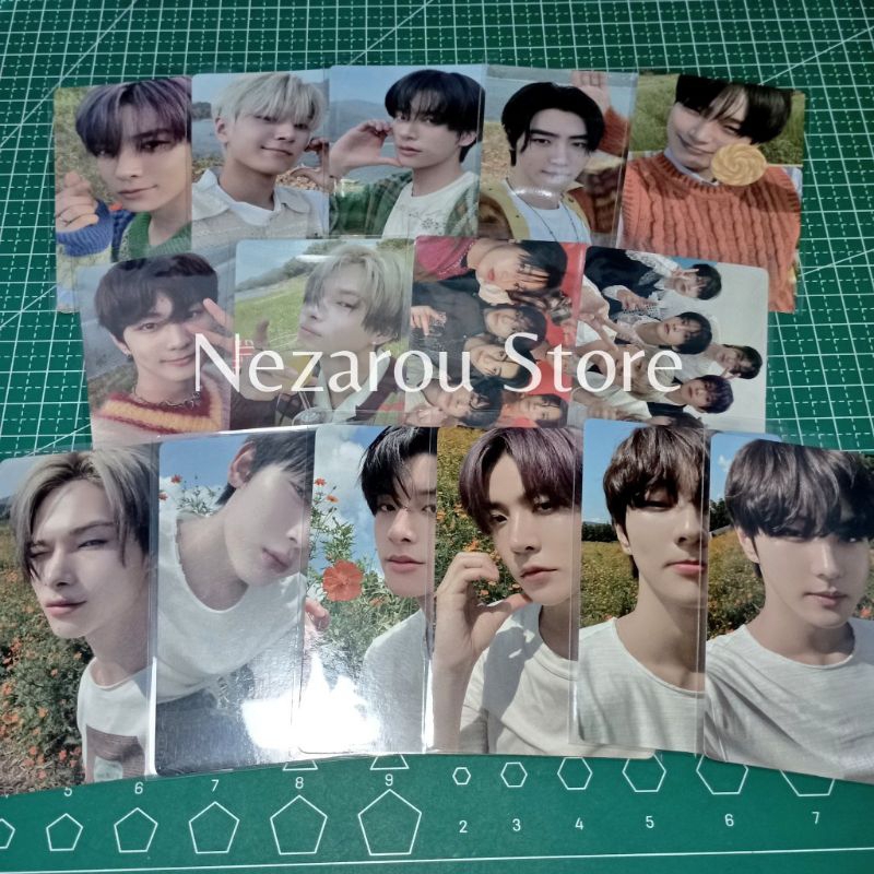 (READY STOCK) Sharing OFFICIAL Photocard PC Set & Concept Enhypen - Orange Blood (Weverse Album Ver.