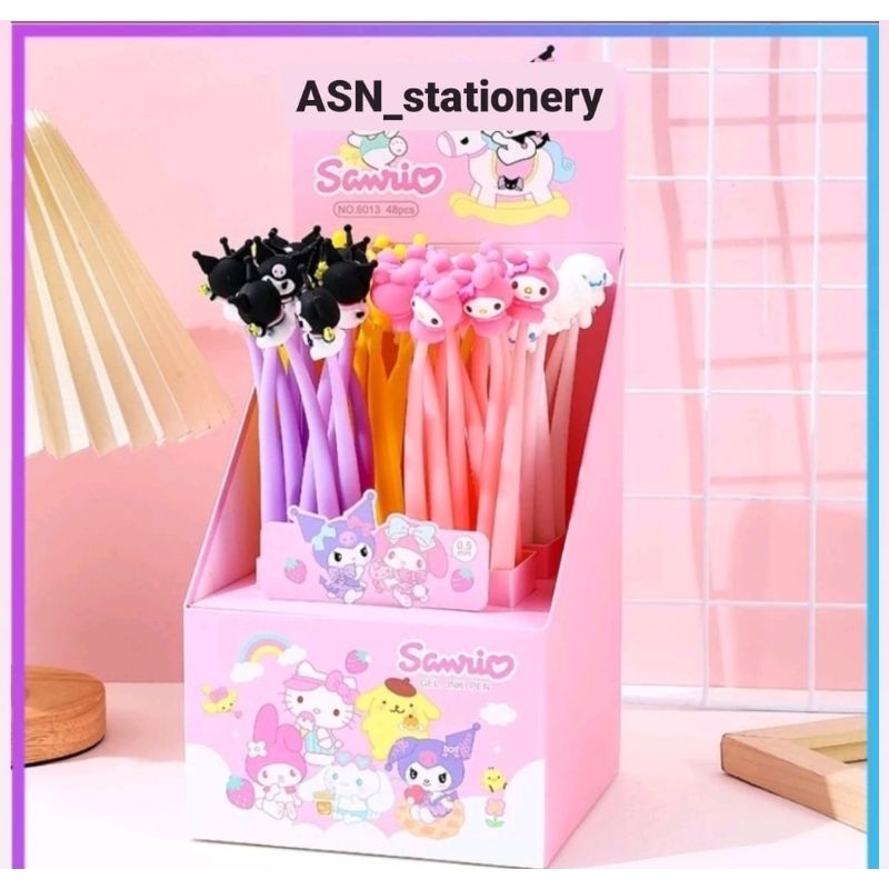 

Pulpen Elastis Goyang Dengan Boneka Kartun Sanrio Lucu Imut / Pen Lentur Goyang Karakter / Pulpen INUl