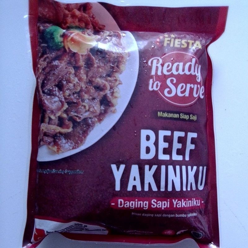 

FIESTA Beef Yakiniku 300 gr