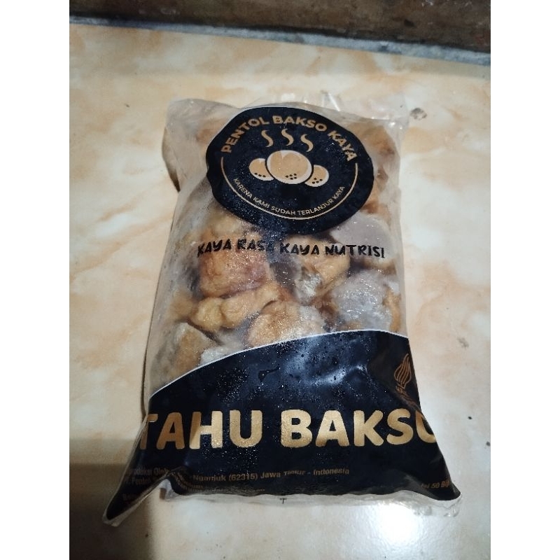 

termurah best seller dijual original Pentol tahu Bakso KAYA daging sapi ayam mix 1/2 KG Oye Original Kress isi 50 biji