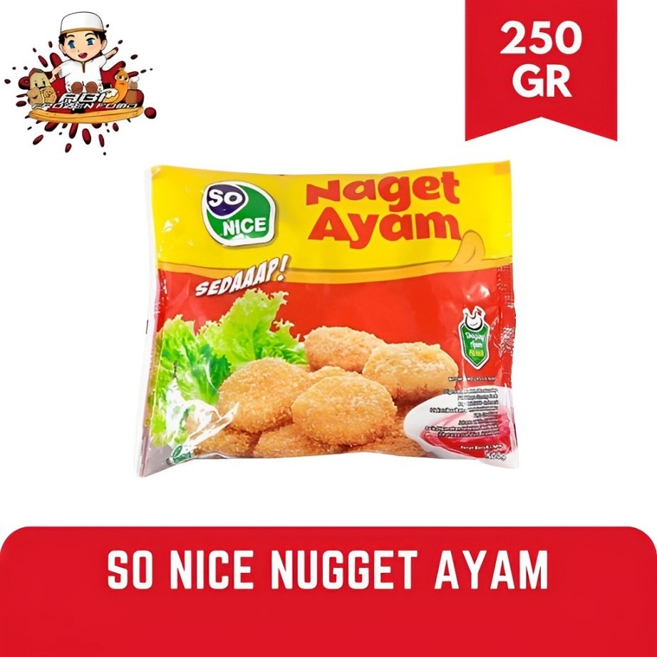 

NUGET AYAM SONICE CHICKEN 250GR NUGGET