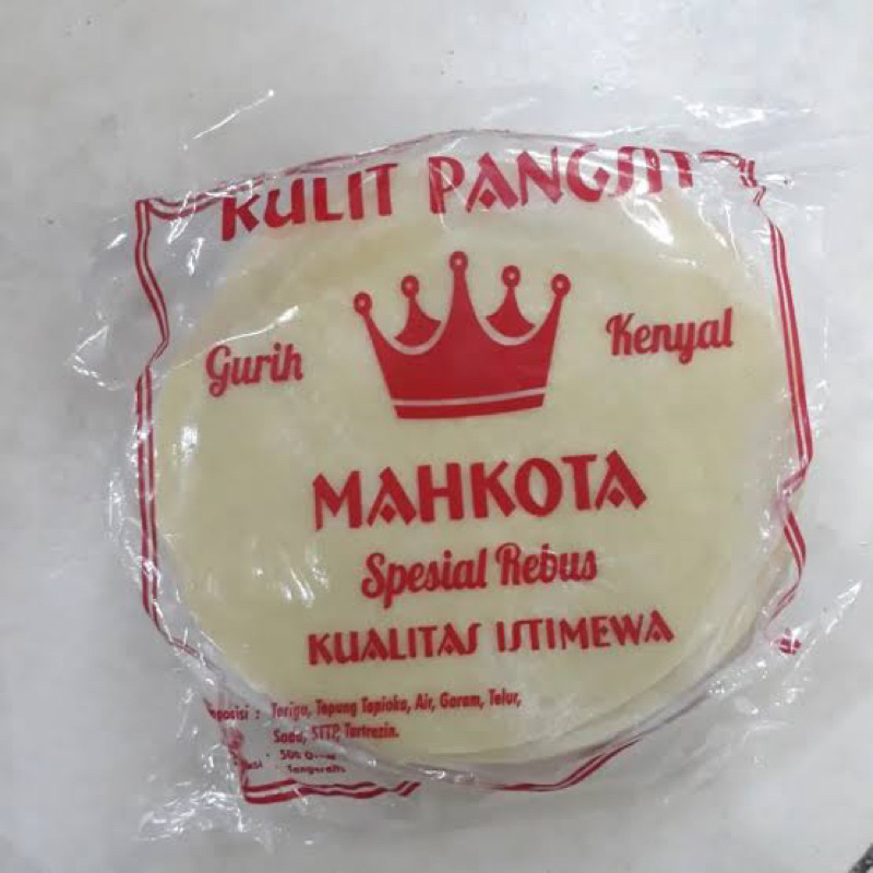 

Kulit Pangsit Mahkota Bulat