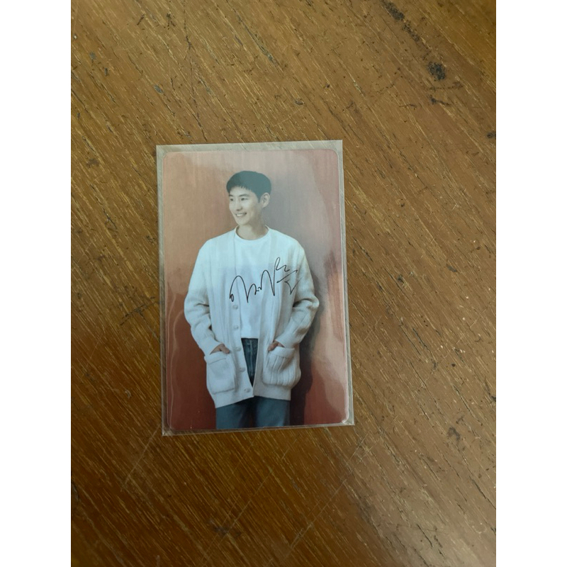 pc photocard lee je hoon benefit fanmeet jakarta