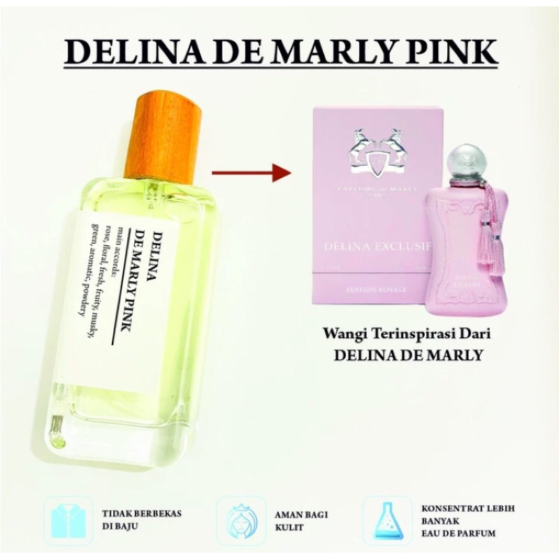 parfum luxury delina de marly pink