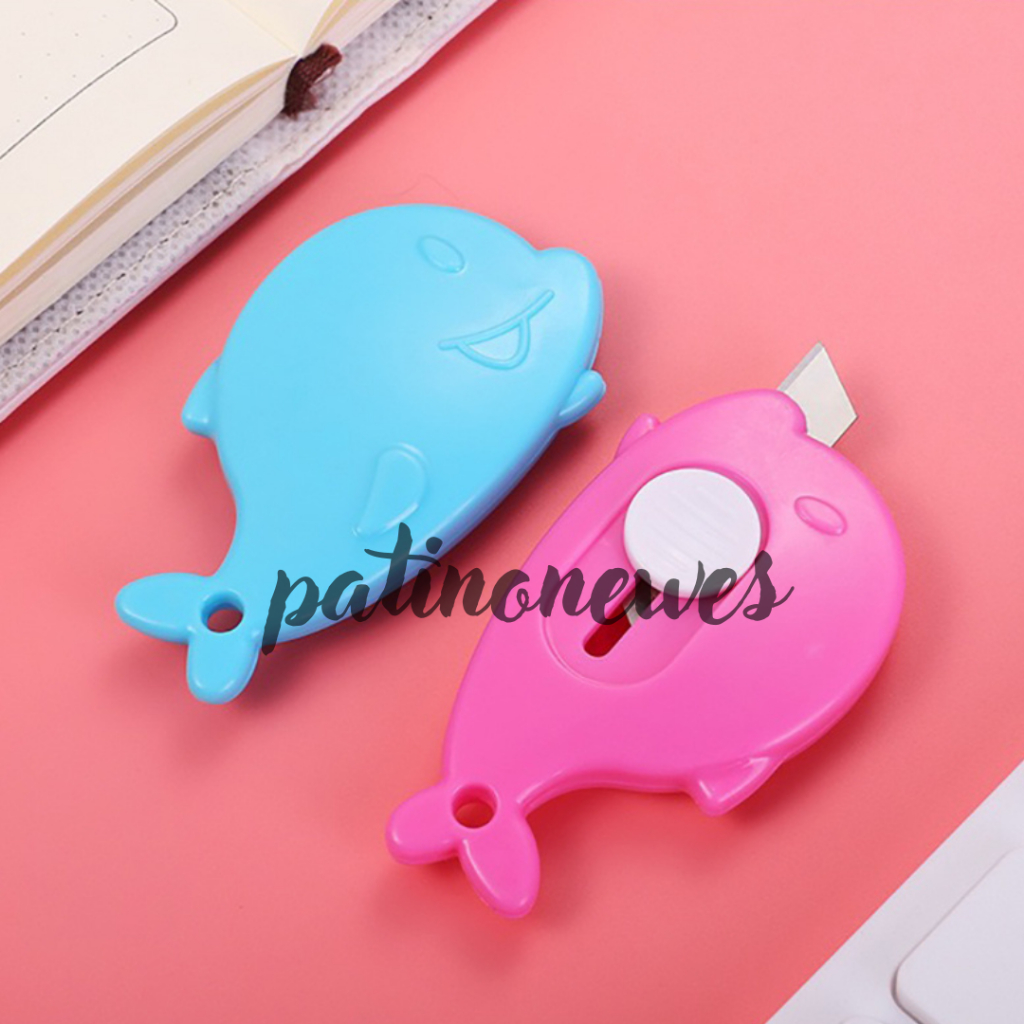 

CUTTER MINI DOLPHIN||CUTTER MINI DOLPHIN PISAU SILET MODEL DOLPHINE LUCU