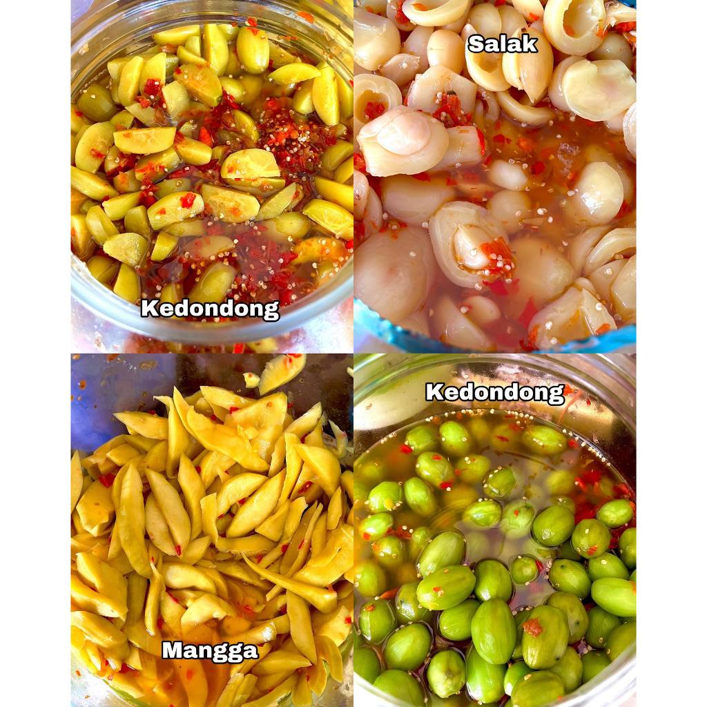 

[JASTIP] ASINAN/MANISAN CEMILAN Asam pedas manis bermacam varian