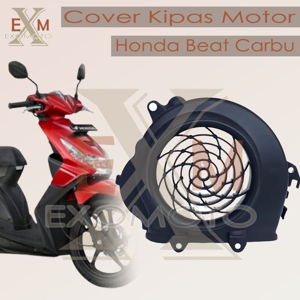 Cover Kipas Beat Carburator KVY 900 | Tutup Kipas Mesin Beat Karbu 2006-2010 | Fan Tutup Cover Kipas