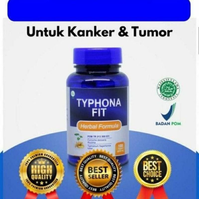Typhona Fit Original Asli BPOM Obat Herbal Mengatasi Tumor,Kista,Kanker Ampuh