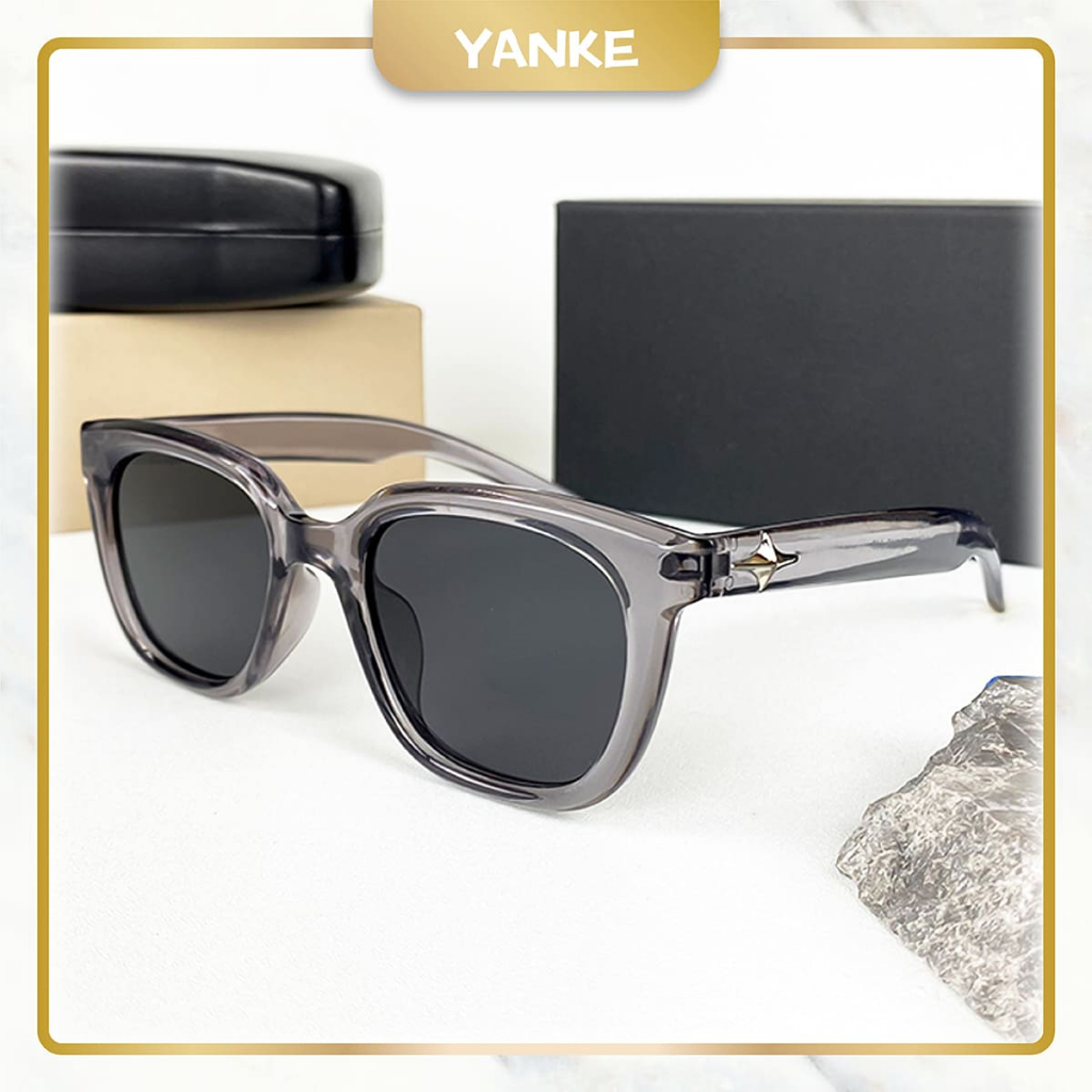 [Paket Kotak & Lap] Kacamata Hitam Uv400 Kacamata Wanita/Pria Sunglasses Korean Ins Fashion eyewear 