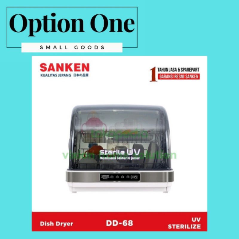 Sanken DD-68 UV Dish Dryer Sterilizer UV STERILIZER Baby Bottle