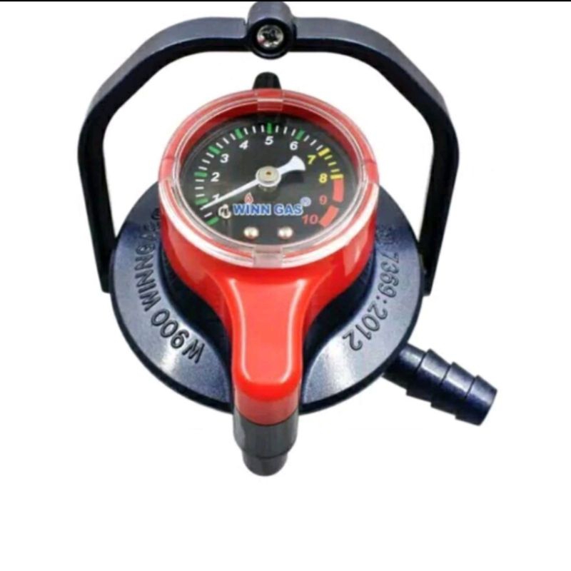 WINN GAS WIN Regulator Gas Pengunci Ganda W900M METER LOW PRESSURE TEKANAN RENDAH